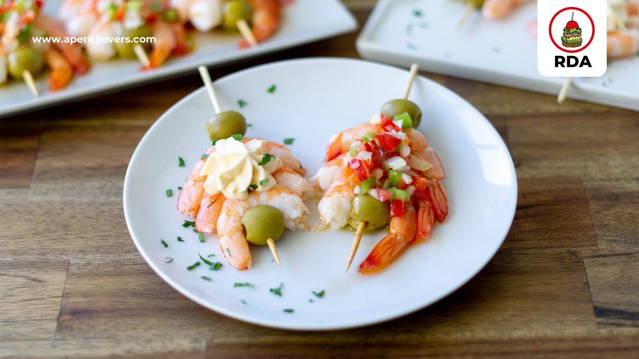 PINCHOS con LANGOSTINOS ⭐ ¡2 IDEAS RIQUÍSIMAS! #87