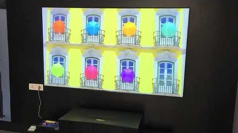 Liberty Grandview ALR Edge Fixed Frame Screen Demo