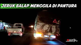local fruit jeruk balap berulah di Pantura Lumajang . Reng mereng