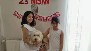 23 Nisan Çocuklarla Etkinlik. Dünyada Tek Olan Ulusal Egemenlik Ve Çocuk Bayrzı Kutlarız