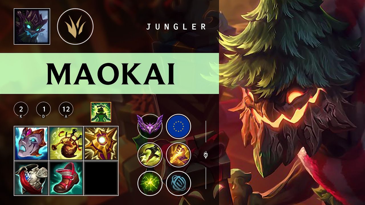 Maokai Jungle vs Karthus - EUW Master Patch 26.02