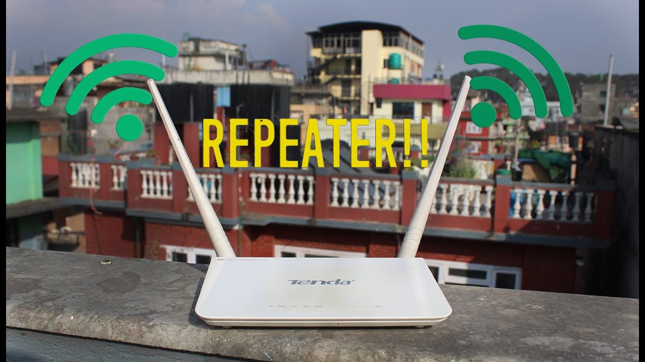 How To Extend Wifi Range With Another Router Without Cable
