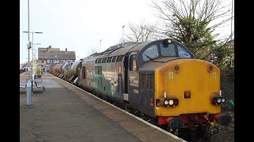 37069 & 37422 Horns and Thrashes out of Cromer with 3S01