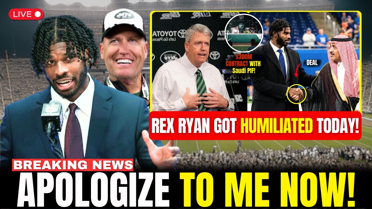 Breaking: Rex Ryan INSTANTLY REGRETS Mocking Shedeur Sanders' Saudi PIF Deal In 2026!