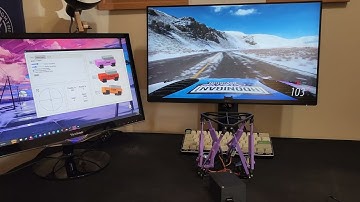 6DOF Stewart Platform Arduino Motion Simulator