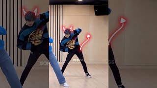 [MIRRORED] YEONJUN FOCUS* Angel or Devil - TXT (투모로우바이투게더) DANCE PRACTICE Vertical Video