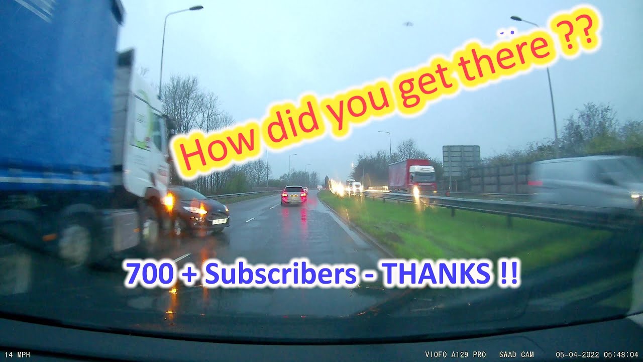 Dash Cam April 2022 compilation from around the UK - YouTube