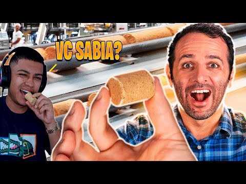 COMO é FEITA a PAÇOCA ( React )