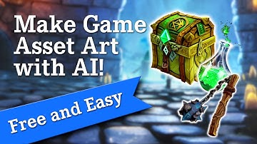 How to Make Game Asset Art with AI (Free and Easy) - Stable Diffusion Tutorial 2022