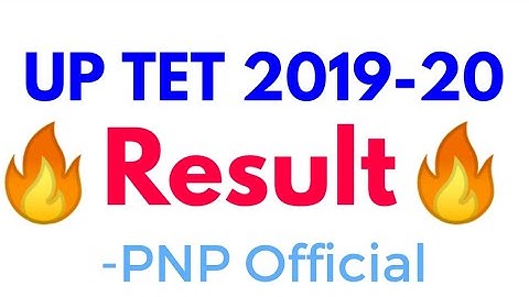 Uptet 2019 result || uptet result 2020 || uptet latest updtae