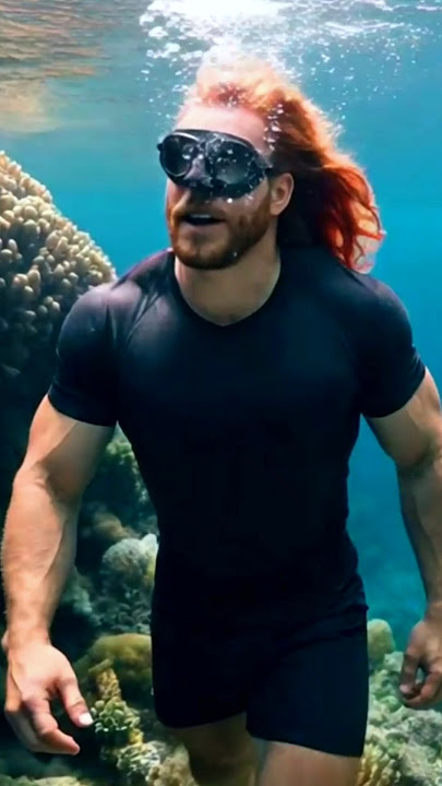 ⚡ THOR 🇲🇽 MEXICANO canta BAJO el AGUA 🤿🎶 buceo  #corridotumbado #musica