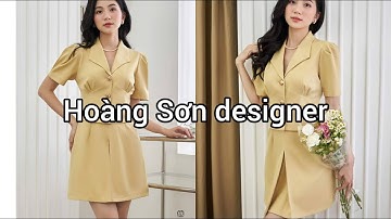 Dạy cắt may | hướng dẫn cách cắt set áo cổ cánh nhạn và chân váy xếp ly | Hoàng Sơn designer