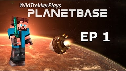 PlanetBase - colonisation - Ep 01 [Space Survival Strategy Gameplay]