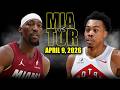 Miami Heat vs Toronto Raptors Full Game Highlights – April 9, 2026 | NBA Season