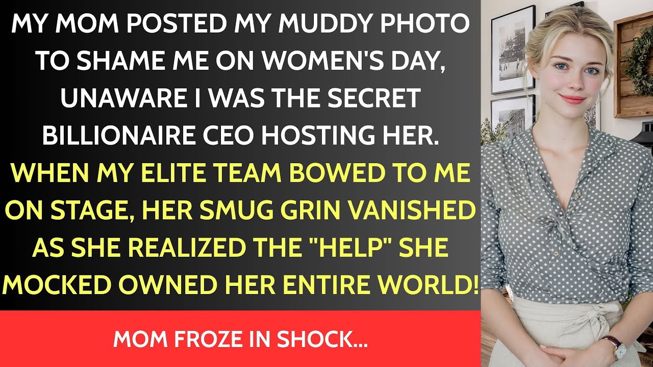 My Mom Posted My “Failure” Online as a Women’s Day Gift — I Just Smiled… Until My Elite Team Walked…