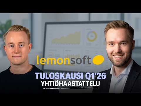 Lemonsoft Q1'26: Kannattavuus parani
