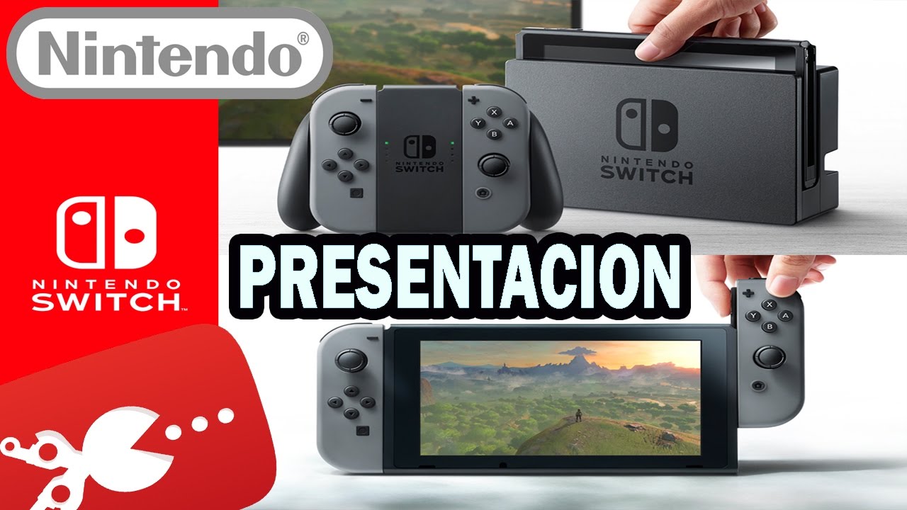 NINTENDO SWITCH PRESENTACION EN VIVO en español comentado En directo. YouTube