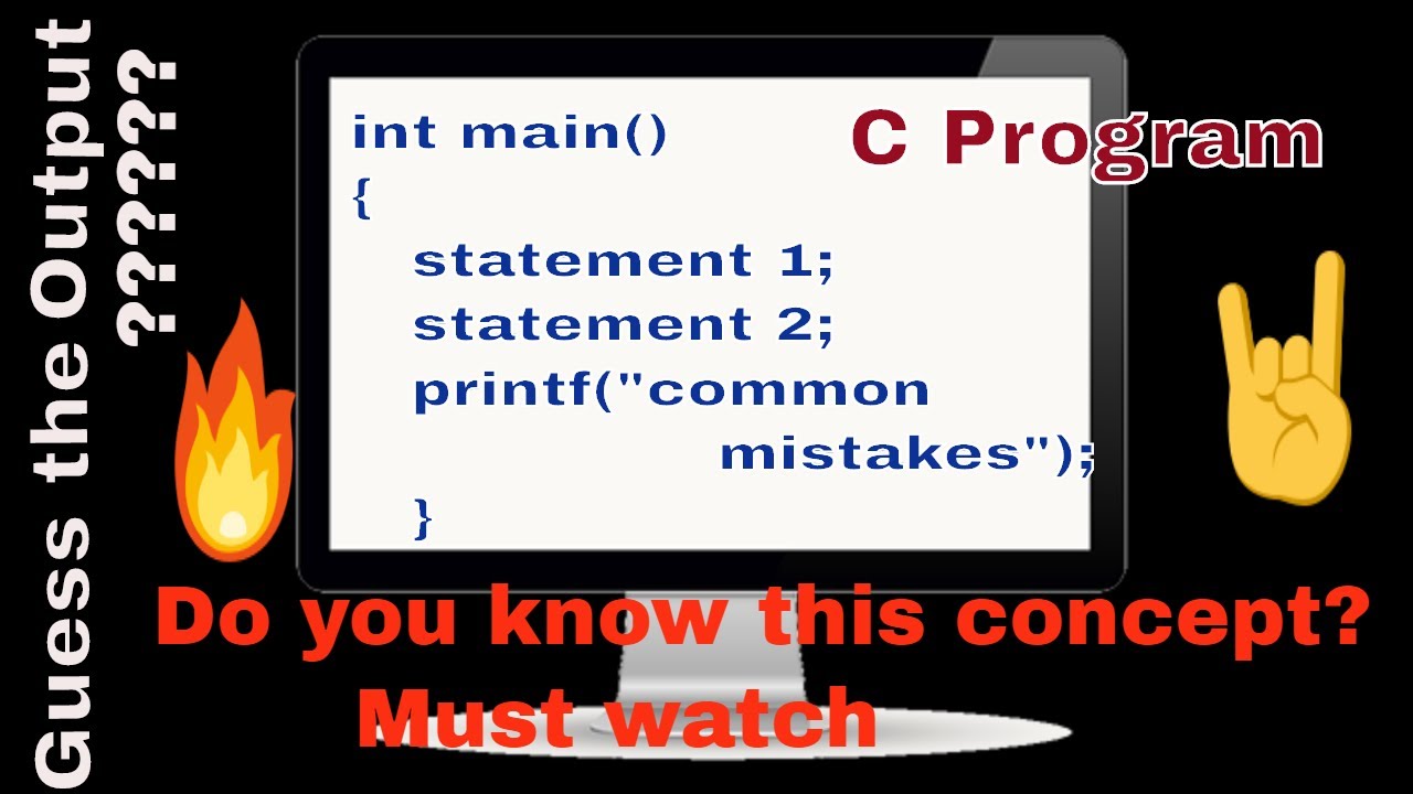 Important Concept For If else Statement In C Programming common 