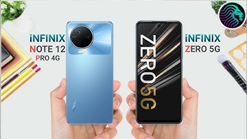 infinix Note 12 Pro 4G Vs infinix Zero 5G - Full Comparison ⚡ Which one is best 🤔