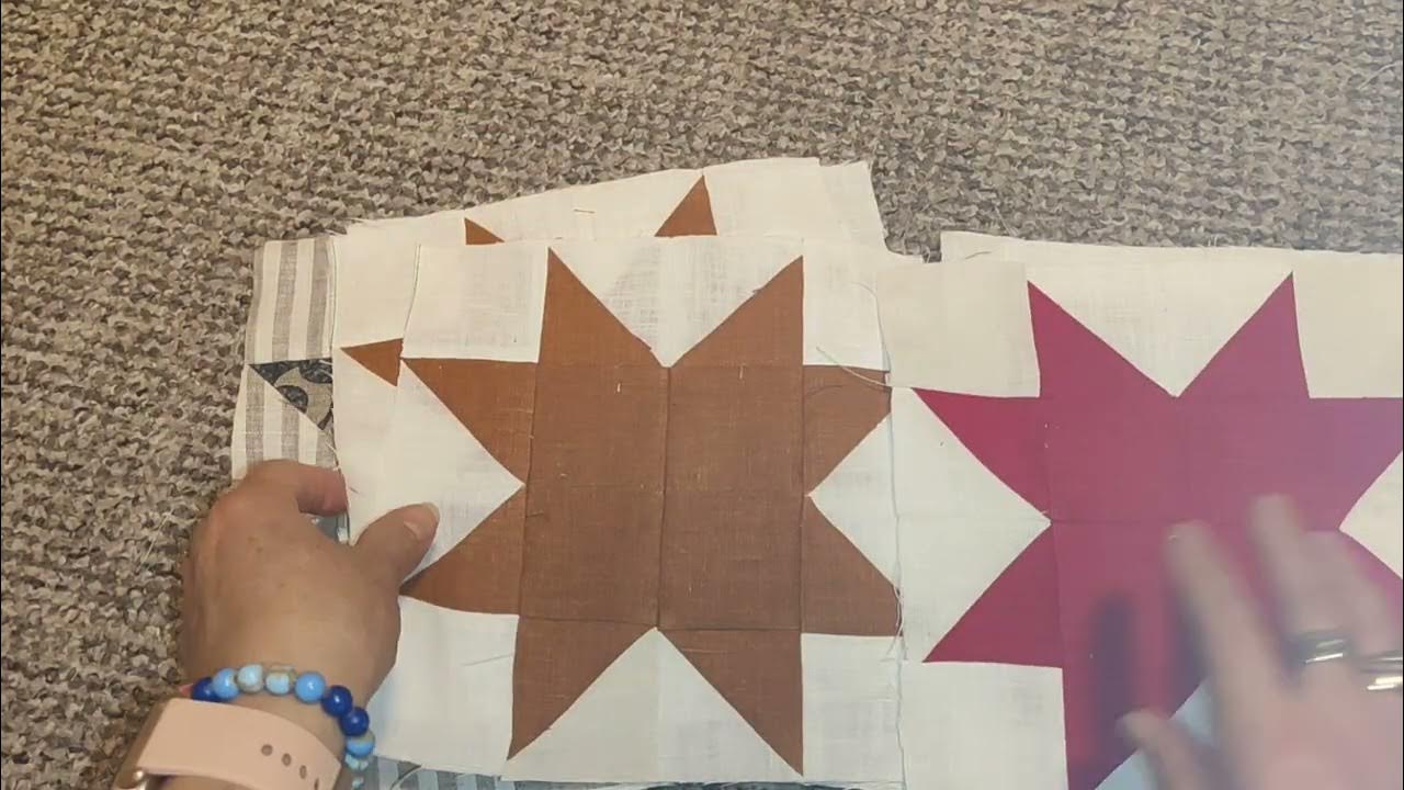 Льняное покрывало из кусочков ткани в стиле пэчворк, шить приятно ...