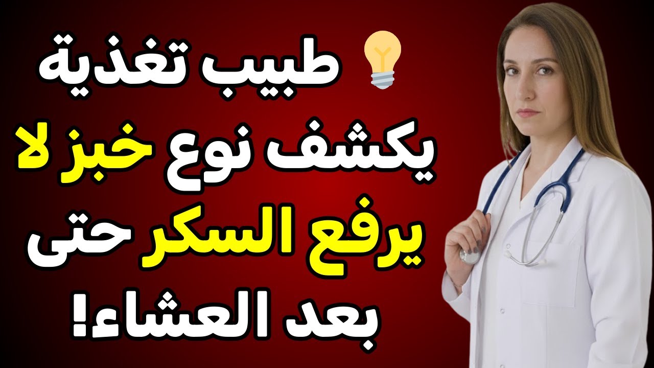 💡 طبيب تغذية يكشف  نوع خبز لا يرفع السكر حتى بعد العشاء!