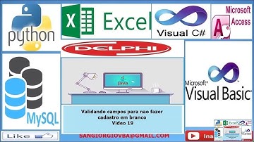 Curso Programação C# - Validando campos para evitar cadastro vazios no banco de dados
