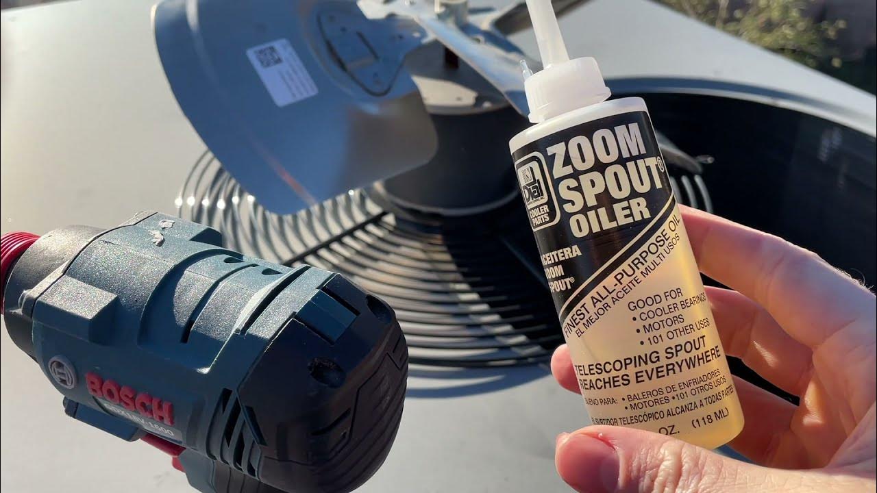 How to Fix Squeaky HVAC Unit with Oil YouTube