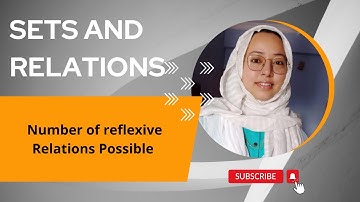 Number of Reflexive Relations possible in Discrete Mathematics