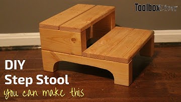 How to Build a Step Stool