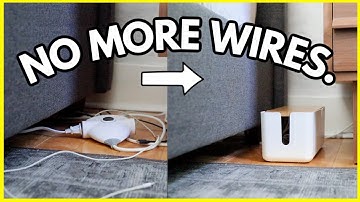 GENIUS Ways to Hide Wires and Cords 💡