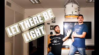 DIY drum lamp!