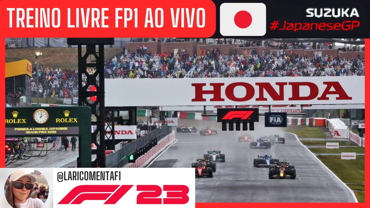 FÓRMULA 1 – Resultado do Treino Livre 1 – GP do Japão – 2023 - Tomada de  Tempo