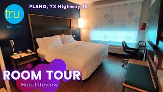 NICE AND CLEAN ROOM @ Tru by Hilton Plano Hwy 75 | Hotel + Room Tour | Review | Dallas Travel Guide