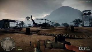 Flying montage in the UH-1 in BFBC2 PC with IkkeJr
