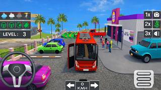 Real City Bus Simulator 3D | Urban Bus Driver Gameplay | Modern City Coach Driving screenshot 4