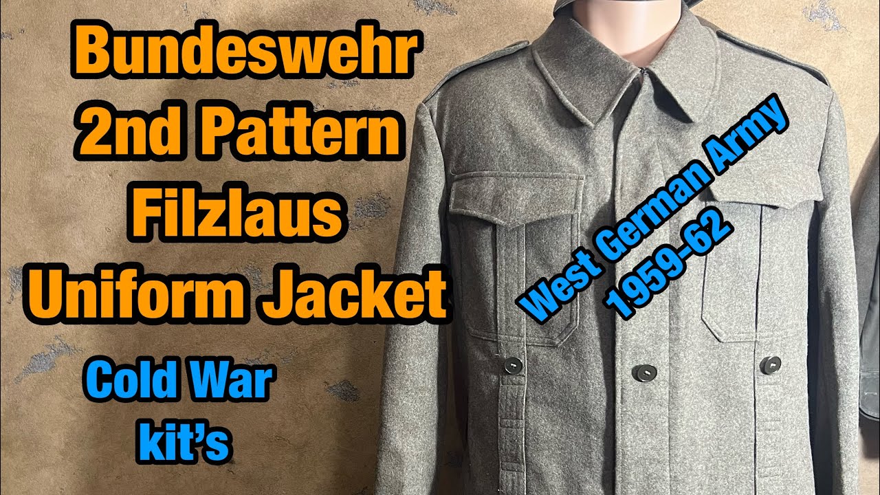 Bundeswehr 2nd Pattern Filzlaus Jacket Post War YouTube bundeswehr-2nd-pattern-filzlaus-jacket-post-war-youtube