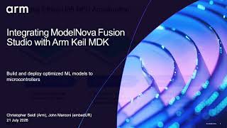 Integrating ModelNova Fusion Studio with Arm Keil MDK