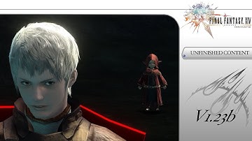 Final Fantasy XIV v1.23b: Unfinished Thaumaturge Cutscenes