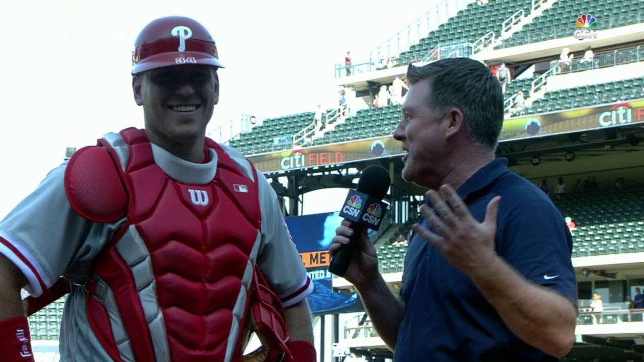 PHI@NYM: Ellis on his first game with the Phillies
