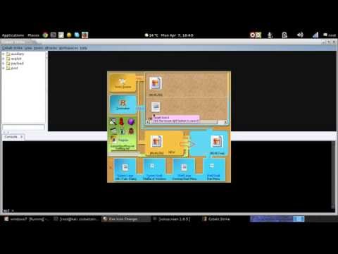 Cobalt Strike - Windows Dropper All Windows Hack 2014 - Kali Linux