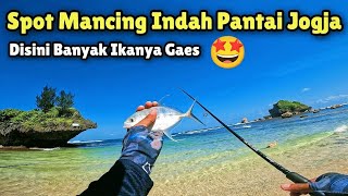 SPOT MANCING INDAH PANTAI JOGJA | TEMPAT WISATA YANG BANYAK IKANYA ‼️