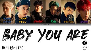 EXO (엑소) - Baby You Are (Color Coded Lyrics) | Monct-L