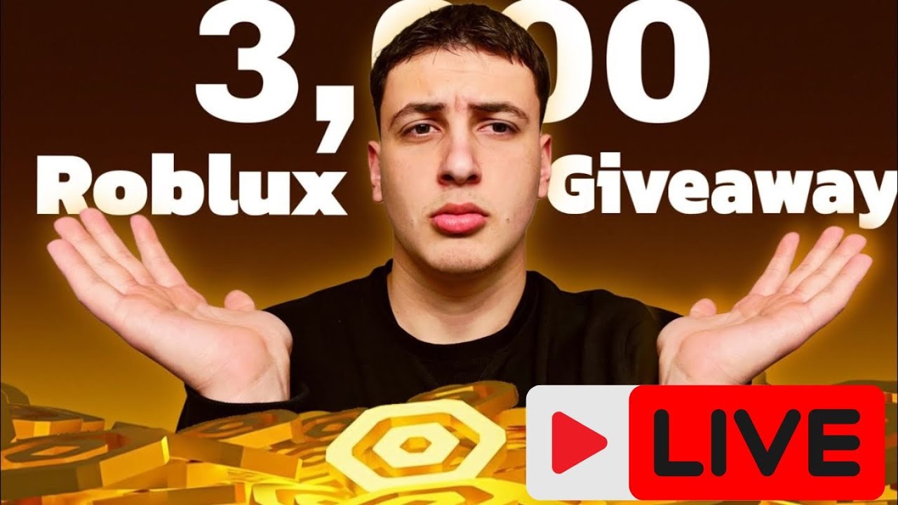 ROBLUX GIVEAWAY SHQIPPLAY LIVE