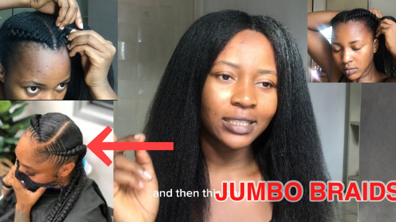  HOW TO BRAID YOUR HAIR THE EASIEST WAY | DIY HACK | PROTECTIVE ...