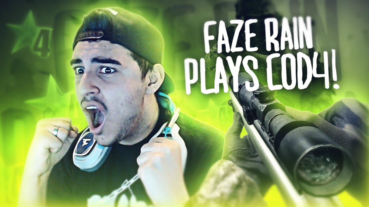 FaZe Rain Plays Call of Duty 4! - YouTube