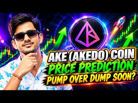🚀 AKEDO (AKE) COIN | AKE Coin Price Prediction 2026 | PUMP MORE OR DUMP COMING? | AKEDO COIN NEWS |