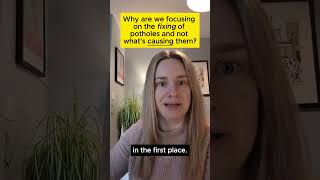 It's not just about fixing potholes