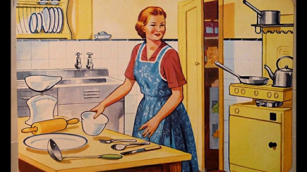 Birgitte Reimer - Jeg er en rigtig lille køkkenheks  -1953