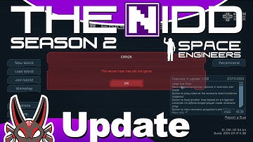 Whitelist Server Update | The Nidd | Space Engineers