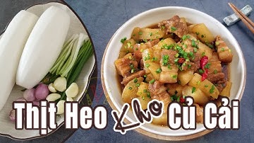 🐷Thịt Heo Kho Củ Cải Trắng Món Ăn Ngon Cho Bữa Cơm Thêm Hấp Dẫn | Thịt Heo Kho Củ Cải Trắng IviLunch